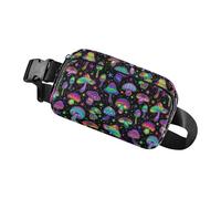 Uomini Fanny Pack, 8.07x5.31x2.36in Borse a vita da donna con striscia riflettente per uomo, borsa da cintura moda compatta per viaggi, corsa, camminata, ciclismo, C, Consulte la descripción, Vedere