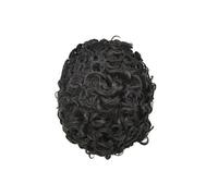 Uomini Parrucca for uomo in pizzo francese con perimetro in PU, protesi for capelli maschili da 25 mm, umani ricci 6 pollici Acconciatura(8x10)