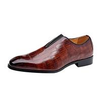 Uomini Smart Monk Brogues Traspirante Pizzo Scarpe In Vera Slip-On Scarpe Uomini Scarpe basse Scarpe Da Esterno Comode Scarpe Da Barca Casual Scarpe Da Barca In Ecopelle Loafer Toke Derby Scarpe