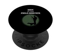 Uomini sul campo Cacciatore caccia Ranger Animal selvatico PopSockets PopGrip Adesivo