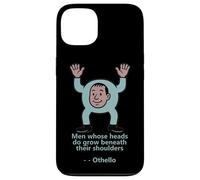 Uomini Teste Crescere Spalle Otello Citazione Shakespeare Play Custodia per iPhone 13