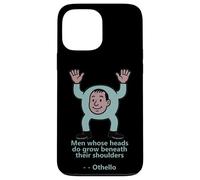 Uomini Teste Crescere Spalle Otello Citazione Shakespeare Play Custodia per iPhone 13 Pro Max