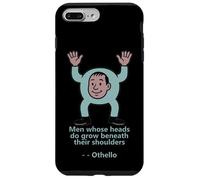 Uomini Teste Crescere Spalle Otello Citazione Shakespeare Play Custodia per iPhone 7 Plus/8 Plus