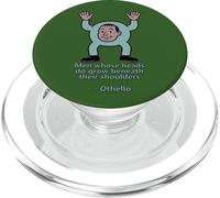 Uomini Teste Crescere Spalle Otello Citazione Shakespeare Play PopSockets PopGrip per MagSafe