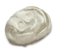 Uomini Toupee Naturale Parrucca Del Merletto Svizzero Doppio Nodi Sistema Dei Capelli Umani Invisibile Uomo Capillare Protesi Unità 6 "7x9#free#100#60R#