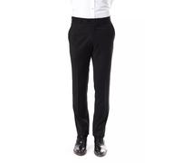 Uominitaliani Gray Wool Men's Suit Pants - IT52 | XL
