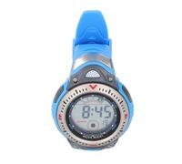 UOMINO Digital Sports Watch Waterproof LED LED Doppio display Dual Time Stop Week Week Alarroming Outdoor Watch Blue For Man Waterproof Silicone cinghia comodo leggero