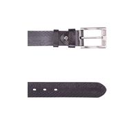 Uomo 1.5 " motivo PELLE SERPENTE Premium Cintura in SPILLA fibbia metallo