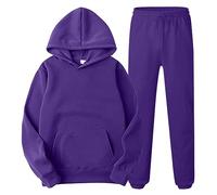 Uomo 2 Pezzi Tuta Jogging da Palestra Abbigliamento Sportiva Tute Sportive Invernali Traspirante Felpa E Pantaloni Fitness Casa con cappuccio allenamento Streatwear 2025