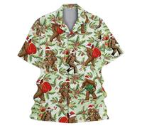 Uomo 2025 Camicia di Natale Camicia Natale Vestiti di Natale Camicia Festival Divertente Camicia Natale Camicia Natale Maglione di Natale Cotone Uomo 2026, Altro., L