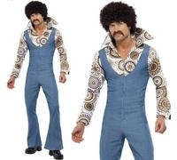 Uomo 60s 70s Groovy Costume Ballerina Disco Costume Smiffys