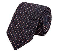 Uomo 6cm 2,36" Cravatta Ristretto Lavorata a Maglia Skinny Stretta Cravatta a Maglia in Stile Retrò Sportivo Casual Ufficio Accessorio Basic per Gentlemen - B06 motivo V arancione & nero