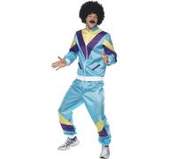 Uomo 80s 1980s 80's Guscio Suit Costume Scouser Savile Da Smiffys