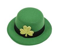 Uomo a coppa verde: accessorio festivo, stile irlandese, look elegante | Congratulazioni Saint-Patrick ideale per celebrazioni, costumi e costumi, per aggiungere una tradizione