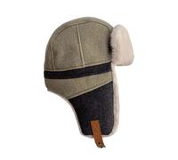 Uomo a Spina di Pesce Russo Colbacco Pelliccia Finta Inverno Paraorecchie Sci