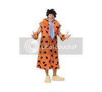 Uomo Adulto Flintstones Deluxe Fred Flintsone Costume