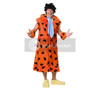 Uomo Adulto Il Flintstones Fred Flintsone Costume Taglie Forti