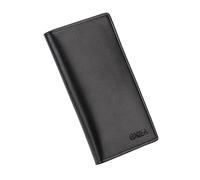 Uomo Affari PU Pelle Portafoglio Lungo Tasca Porta Carte di Credito Frizione Bifold Borsa Uomo Portafoglio