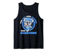 Uomo Al ragazzo piace correre mezza maratona Koala Runner Canotta