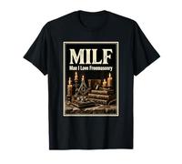 Uomo Amo Massoneria Milf Maglietta