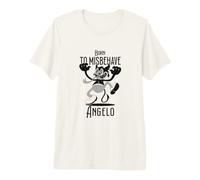 Uomo Angelo - Nome da Ragazzo con Un diavoletto Carino Maglietta Premium