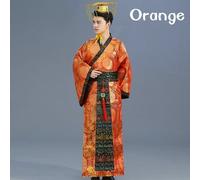 Uomo Antico Hanfu Costume Cinese Ttang Imperatore Performance Vestito Cosplay