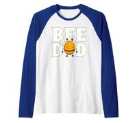 Uomo Bee Dad Apicoltore Api papà Maglia con Maniche Raglan