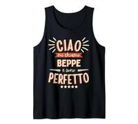 Uomo Beppe Giuseppe Idea Regalo Personalizzata Nome Divertente Canotta