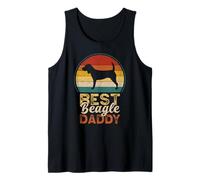 Uomo Best Beagle Daddy, Father's Day, Beagle Dog Dad Canotta