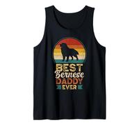 Uomo Best Bernese Daddy Ever, Father's Day, Bernese Mountain Dad Canotta