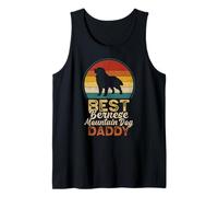 Uomo Best Bernese Mountain Dog Daddy, Father's Day, Bernese Dad Canotta