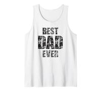 Uomo Best Dad Ever Design per papà o Nonno, per la Festa del papà Canotta