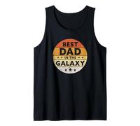 Uomo Best Dad In The Galaxy | Happy Daddy Funny Father's Day Canotta