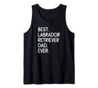 Uomo Best Labrador Retriever Dad Ever Lab Labbi Labby Canotta