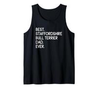 Uomo Best Staffordshire Bull Terrier Dad Ever Canotta