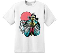 Uomo Big Trouble IN Little China Fu Uomo Chu Jack T-Shirt Film Top Rétro