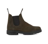 Uomo Blundstone 1615 Scuro Oliva Chelsea IN Pelle Classico Abito Stivaletto