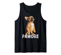 Uomo Brown Frenchie Papà Francese Bulldog Cucciolo Padre Canotta