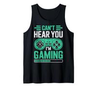 Uomo Can’t Hear You I’m Gaming for Video Game Lovers Funny Gamers Canotta