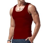 Uomo Canotte Sportivo Estiva Bodybuilding Palestra Tank Top Muscolo Sportive Allenamento Canotte Elasticizzato Running Stringer Vest Ad Asciugatura Rapida Senza Maniche Aderente Canottiera
