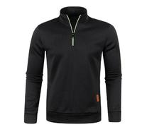 Uomo Cappotto Zip Invernale Taglie Forti Giaccas Manica Lunga Sherpa Termica Morbido Caldo Comodi Giubbotto Antivento per Inverno Cappotto Tinta Unita Senza Cappuccio Parka Giubbottos per Trekking