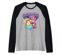Uomo Care Bears: Unlock The Magic Father's Day Dad Dance Maglia con Maniche Raglan