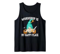 Uomo Carpentry GNOME Graphic Funny Saying for Men Woodworker Dad Canotta