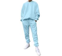 Uomo Casual Sweatsuit Set Tuta Completa Jogging Sportiva Cotone Vintage felpa con cappuccio pantaloni felpati Da Ragazzi E Uomi