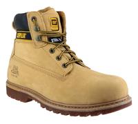 Uomo CAT Sicurezza Stivali Holton SB Src IN Pelle Con Lacci Punta Acciaio Capped