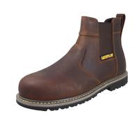 CAT Safety Footwear Dealer - Stivali da uomo, colore: Marrone, Marrone, 44 EU
