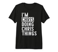 Uomo Chris Fare Chris Cose Chris Maglietta Premium