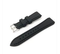 Uomo Cinturino Orologio Ricambio Bande Nero,Blu - Scelta Di Larghezza,,Silicone