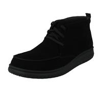 Uomo Clarks Camoscio Mocassino con Lacci Eleganti Stivali Casual' Relaxlite Moc