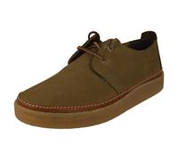 Uomo Clarks Casual Crepe Suola Scarpe con Lacci Clarkwood Basso